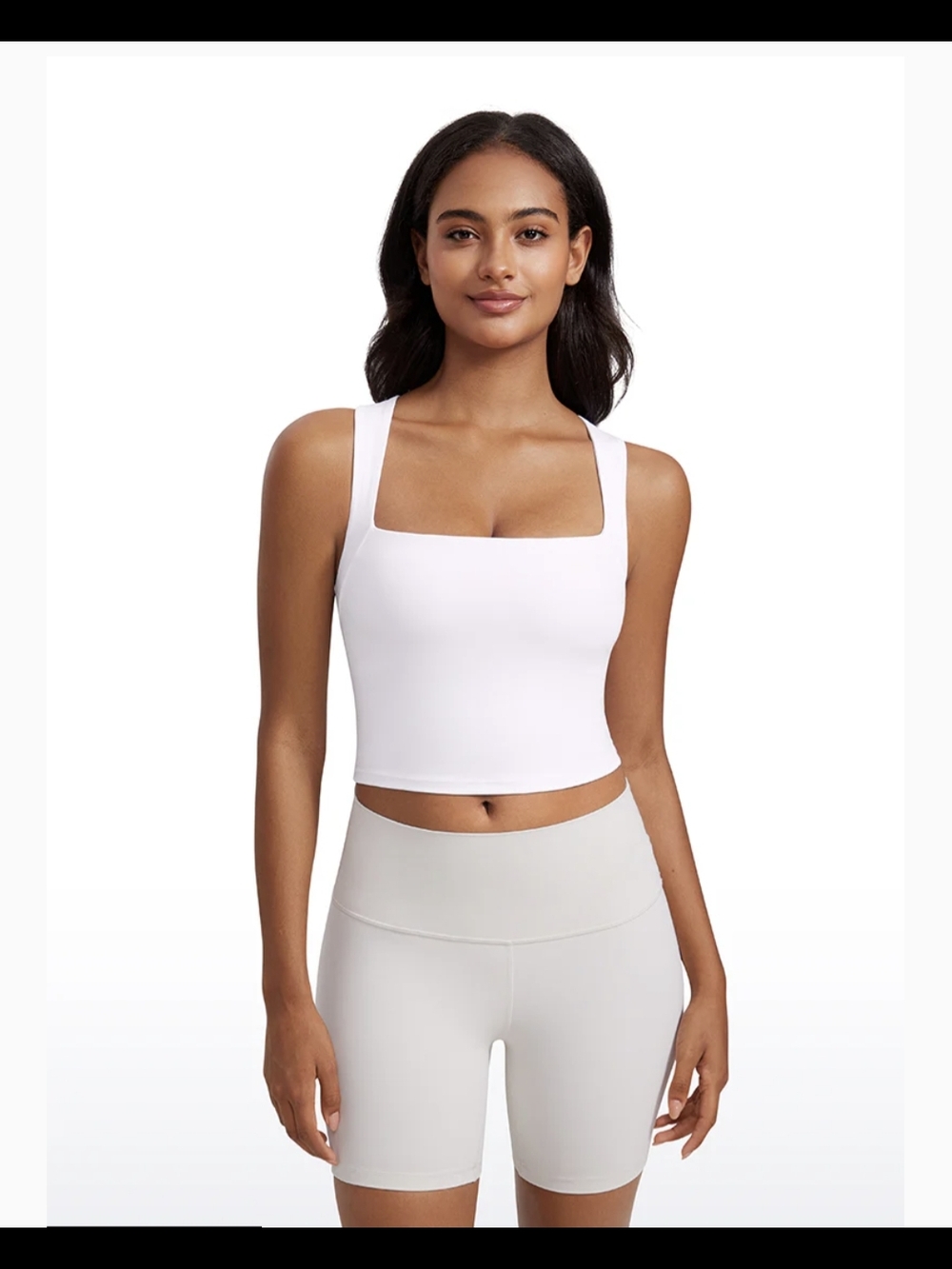 CRZ Yoga Butterluxe Built in Bra Longline Tank